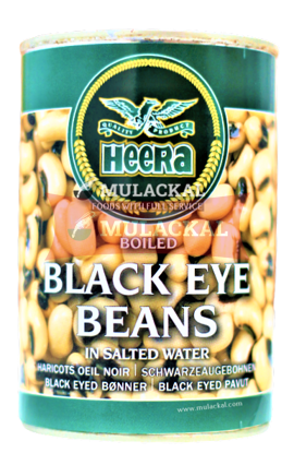 Heera Black Eye Beans Tin 400g