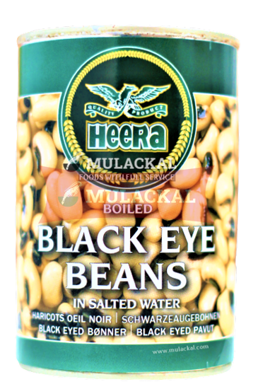 Heera Black Eye Beans Tin 400g