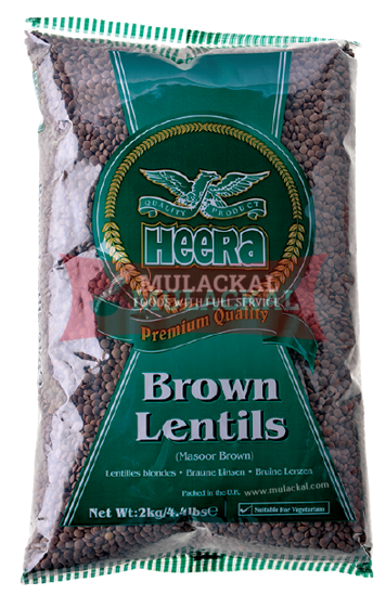 Heera Brown Lentils 2kg