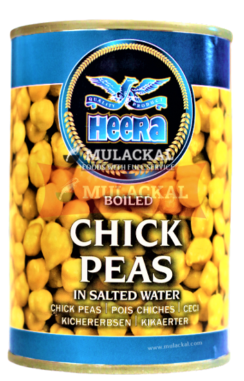 Heera Chickpeas cooked Tin 400g