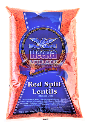 Heera Red Split Lentils 2kg