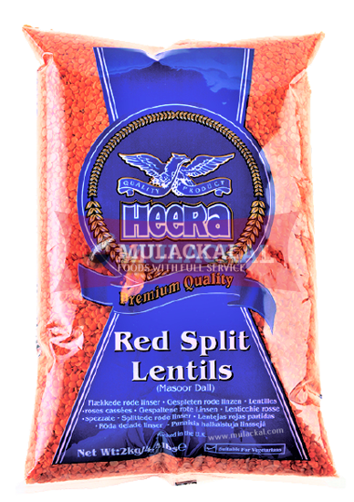 Heera Red Split Lentils 2kg