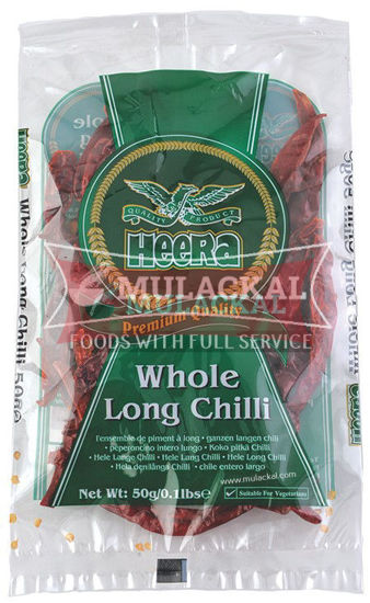 Picture of HEERA Chilli Long, whole 20x50g