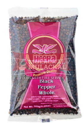 Picture of HEERA Black Pepper, whole  10x300g