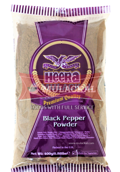 Picture of HEERA Black Pepper Powder, fine 10x400g