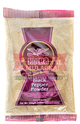 Picture of HEERA Black Pepper Powder, fine 20x100g