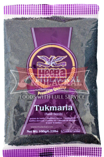 Picture of HEERA Tukmaria Seeds (Basil Seeds) 20x100g