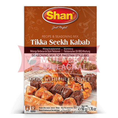 Picture of SHAN Kabab Tikka Seekh Masala Mix 10x50g
