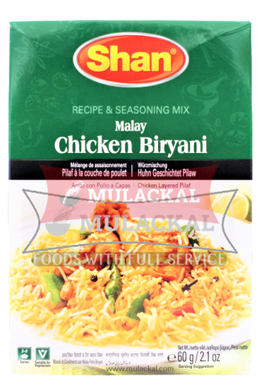 Picture of SHAN Malay Chicken Biryani Mix 10x60g