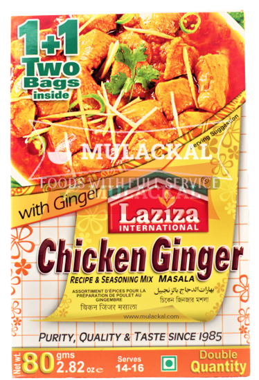 Picture of LAZIZA Chicken Ginger Masala 6x80g
