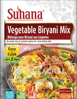 Picture of SUHANA Vegetable Biryani Mix 10x50g