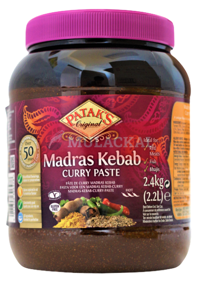 Picture of PATAK Madras Kebab Curry Paste 2x2.4kg