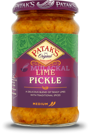 Picture of PATAK Lime Pickle (medium hot) 6x280g