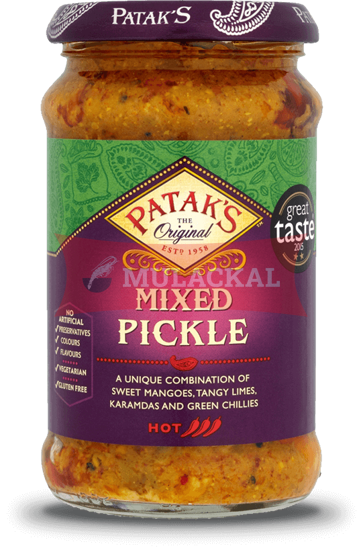 Picture of PATAK Mixed Pickle (hot) 6x280g