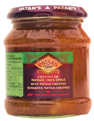 Picture of PATAK Mango Chutney (hot) 6x340g