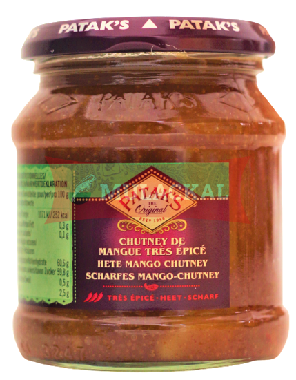 Picture of PATAK Mango Chutney (hot) 6x340g