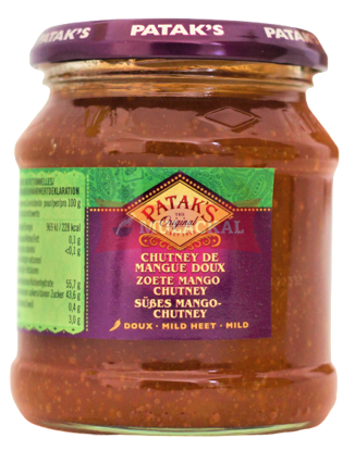 Picture of PATAK Sweet Mango Chutney 6x340g