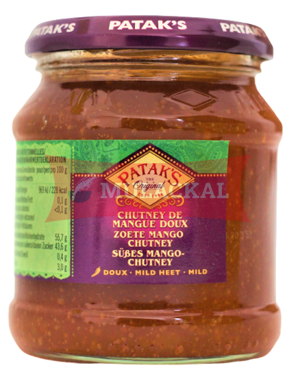 Picture of PATAK Sweet Mango Chutney 6x340g