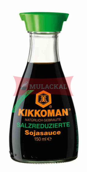 Picture of KIKKOMAN Soy Sauce (less salt) 6x150ml
