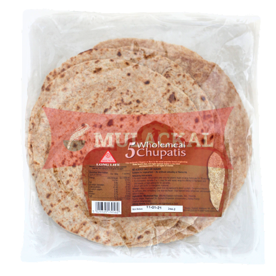 Kép SOUNAS Chapatti Wholemeal 25x5pcs