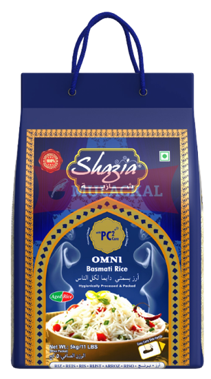 Obrázek SHAZIA Omni Basmati Rice 4x5kg