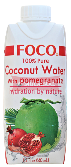 Picture of FOCO Coconut Water with Pomegranate 12x330ml