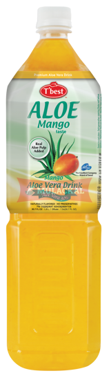 Picture of T'BEST Aloe Vera Drink Mango 12x1.5L