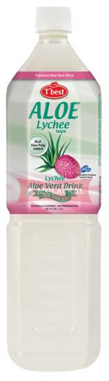 Picture of T'BEST Aloe Vera Drink Lychee 12x1.5L