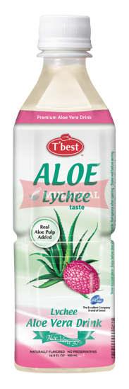 Picture of T'BEST Aloe Vera Drink Lychee 20x500ml