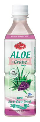 Picture of T'BEST Aloe Vera Grape 20x500ml