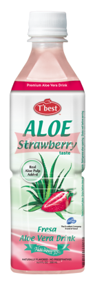 Picture of T'BEST Aloe Vera Strawberry 20x500ml