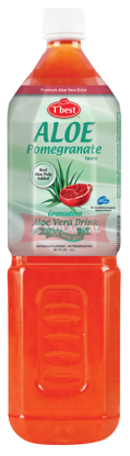 Picture of T'BEST Aloe Vera Pomegranate 12x1.5L