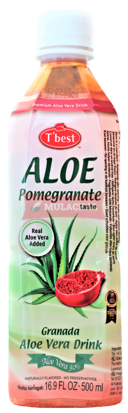 Picture of T'BEST Aloe Vera Pomegranate 20x500ml