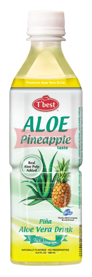 Picture of T'BEST Aloe Vera Pineapple 20x500ml