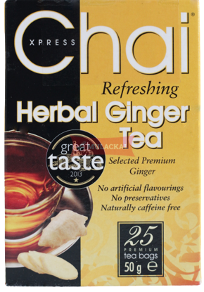 Picture of CHAI XPRESS Herbal Ginger Tea 40TB 6x130g