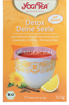 Picture of YOGI TEA Detox mit Zitrone Bio 6x30.6g