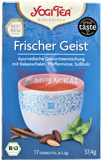 Picture of YOGI TEA Frischer Geist Bio 6x37.4g