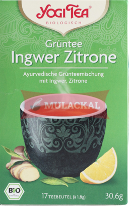 Picture of YOGI TEA Grüntee Ingwer mit Zitrone Bio 6x30.6g
