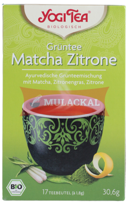 Picture of YOGI TEA Grüntee Matcha Zitrone Bio 6x30.6g