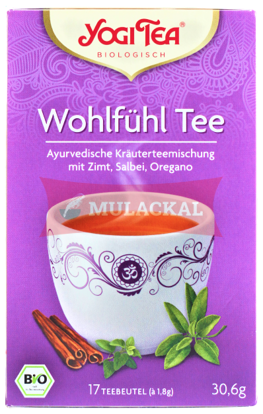 Picture of YOGI TEA Wohlfühl Tee Bio 6x30.6g