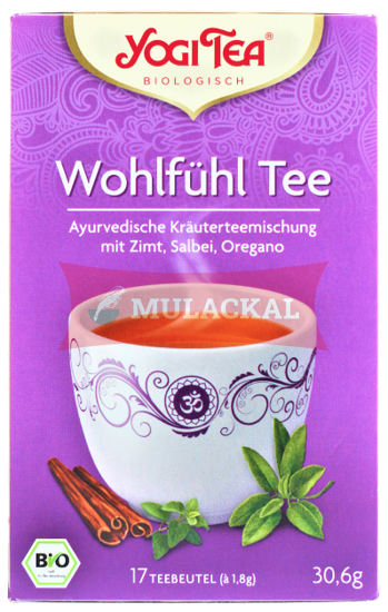 Picture of YOGI TEA Wohlfühl Tee Bio 6x30.6g