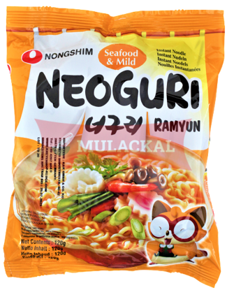 Bild von NONG SHIM NONG SHIM Neoguri Seafood Intstant mild 20x120g