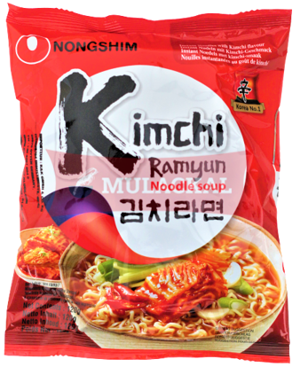 NONG SHIM Shin Ramyun Kimchi Instant Noodles 120g