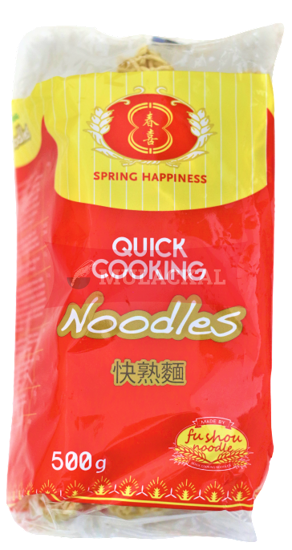 Picture of SPRING HAPPINESS Quick Cooking Noodles without Egg 30x500g