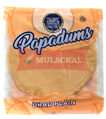 Picture of HEERA Papadam plain 80x200g