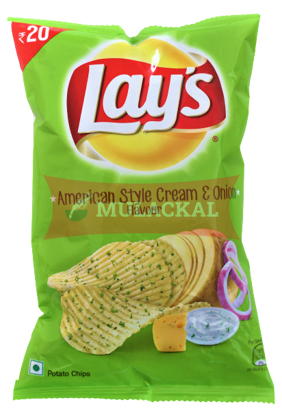 Picture of LAY'S American Style Cream & Onion Chips 24x60g