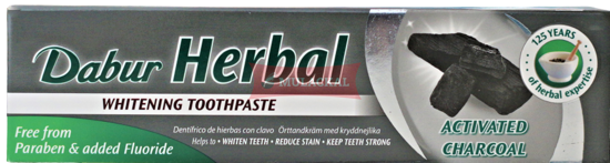 Picture of DABUR Herbal Charcoal Toothpaste 72x100g