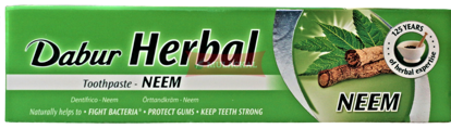 Picture of DABUR Herbal Neem Toothpaste 72x100g