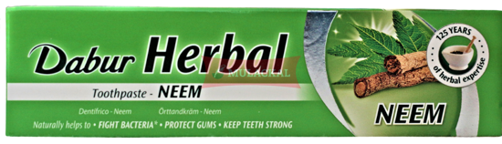 Picture of DABUR Herbal Neem Toothpaste 72x100g