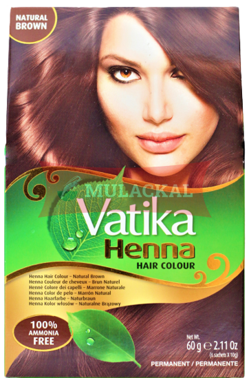 Picture of VATIKA Henna Natural Brown 24x60g
